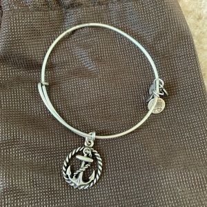 Alex and ani anchor bangle bracelet